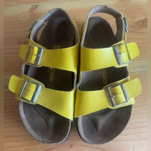 Birkenstock Milan Sandal - Yellow - Size EU 40